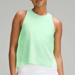 Lululemon side pleats tennis tank pistachio